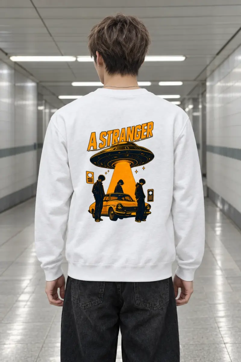 "A Stranger" Heavy Blend Unisex Crewneck Sweatshirt