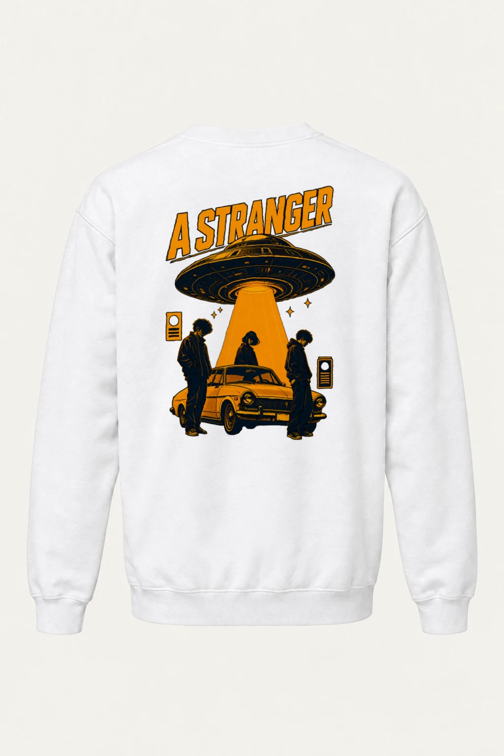 "A Stranger" Heavy Blend Unisex Crewneck Sweatshirt | Gildan 18000