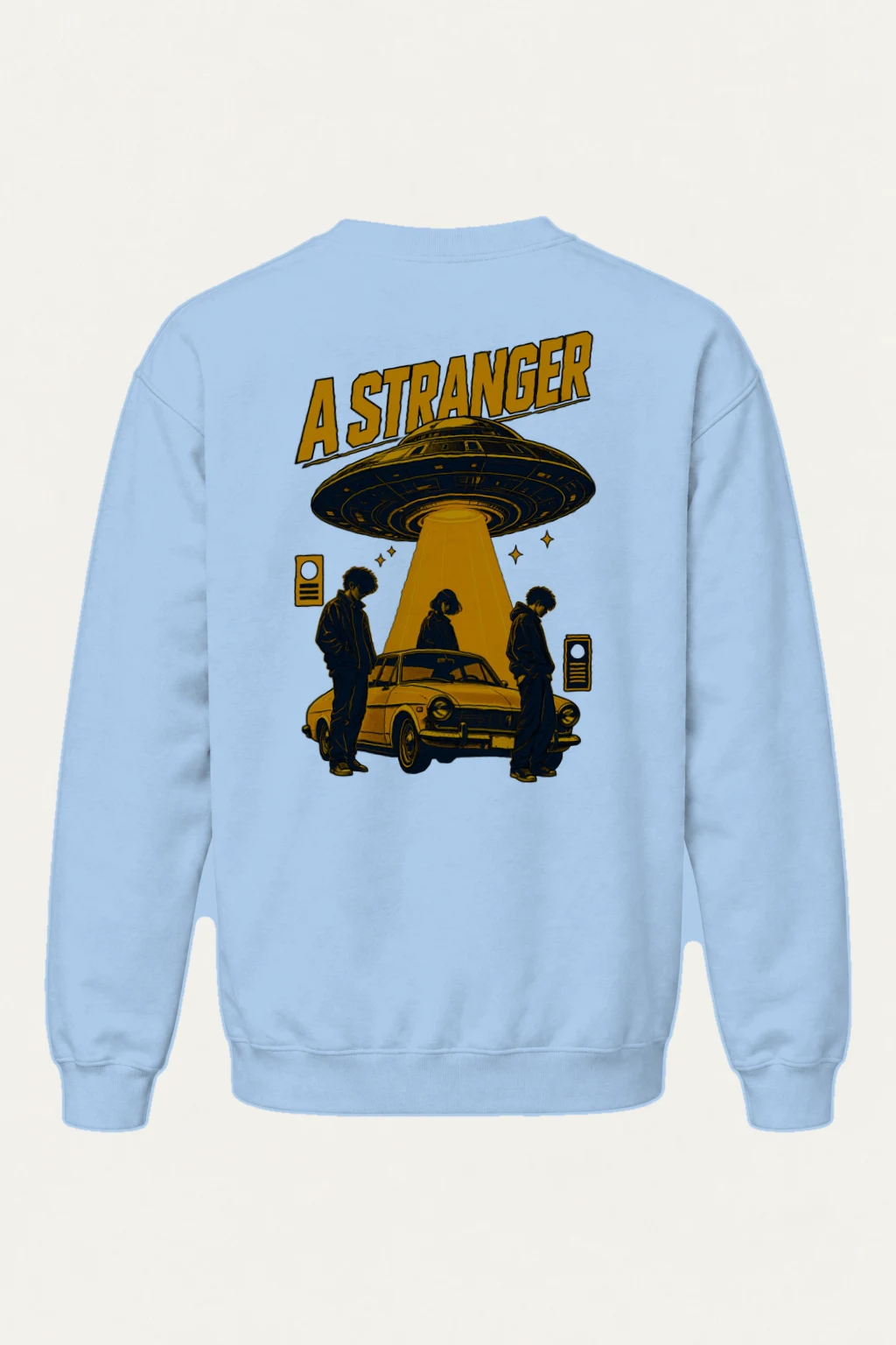"A Stranger" Heavy Blend Unisex Crewneck Sweatshirt | Gildan 18000