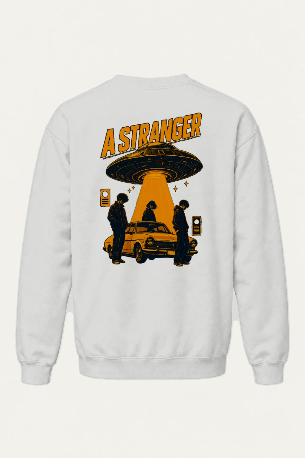 "A Stranger" Heavy Blend Unisex Crewneck Sweatshirt | Gildan 18000
