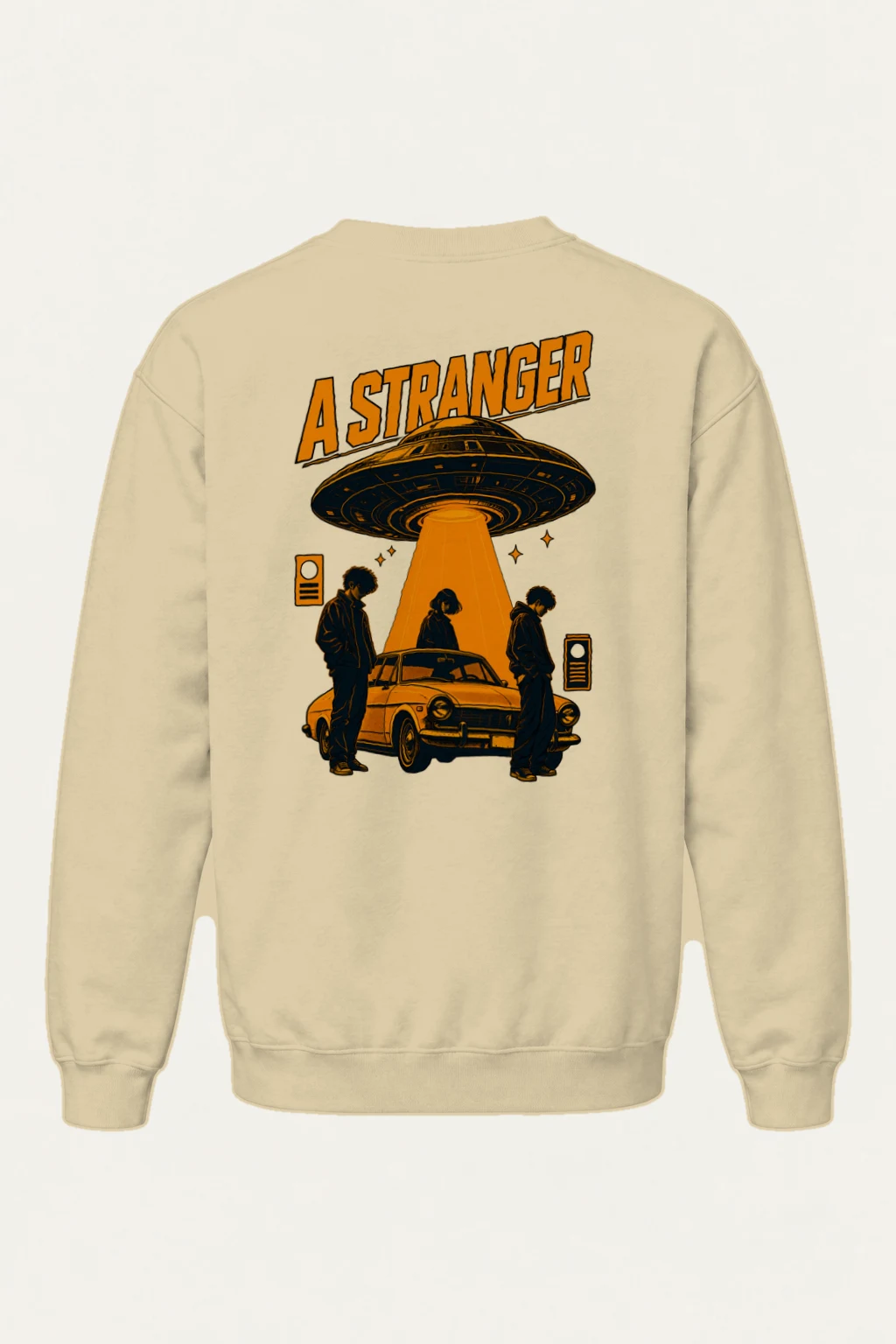 "A Stranger" Heavy Blend Unisex Crewneck Sweatshirt | Gildan 18000