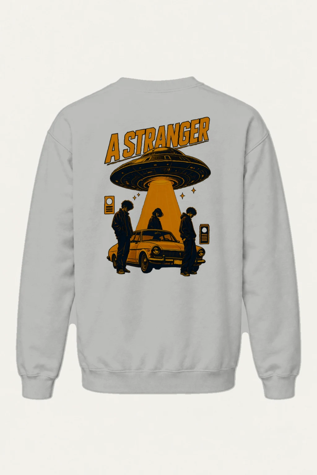 "A Stranger" Heavy Blend Unisex Crewneck Sweatshirt | Gildan 18000