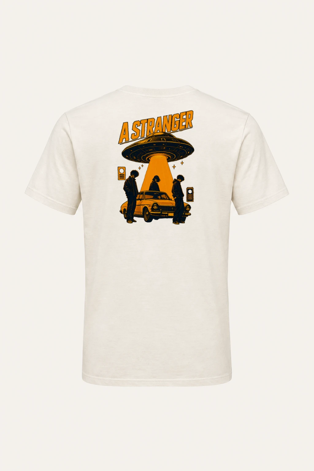 "A Stranger" Heavyweight Unisex Crewneck T-shirt | Gildan 5000