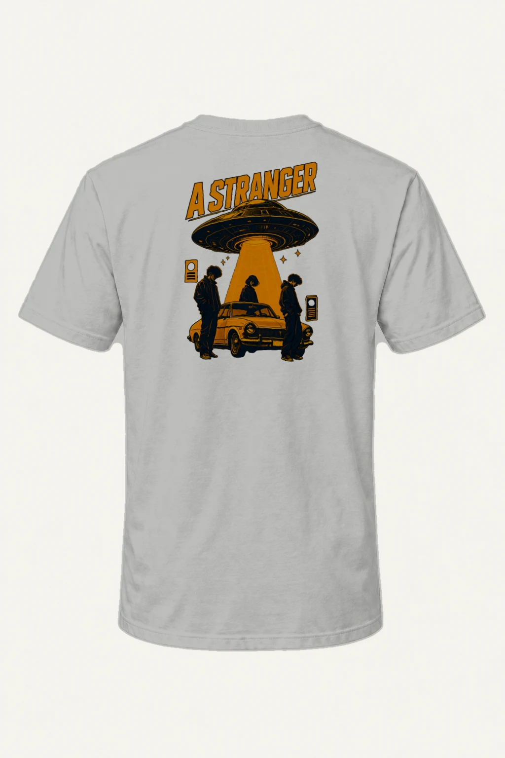"A Stranger" Heavyweight Unisex Crewneck T-shirt | Gildan 5000