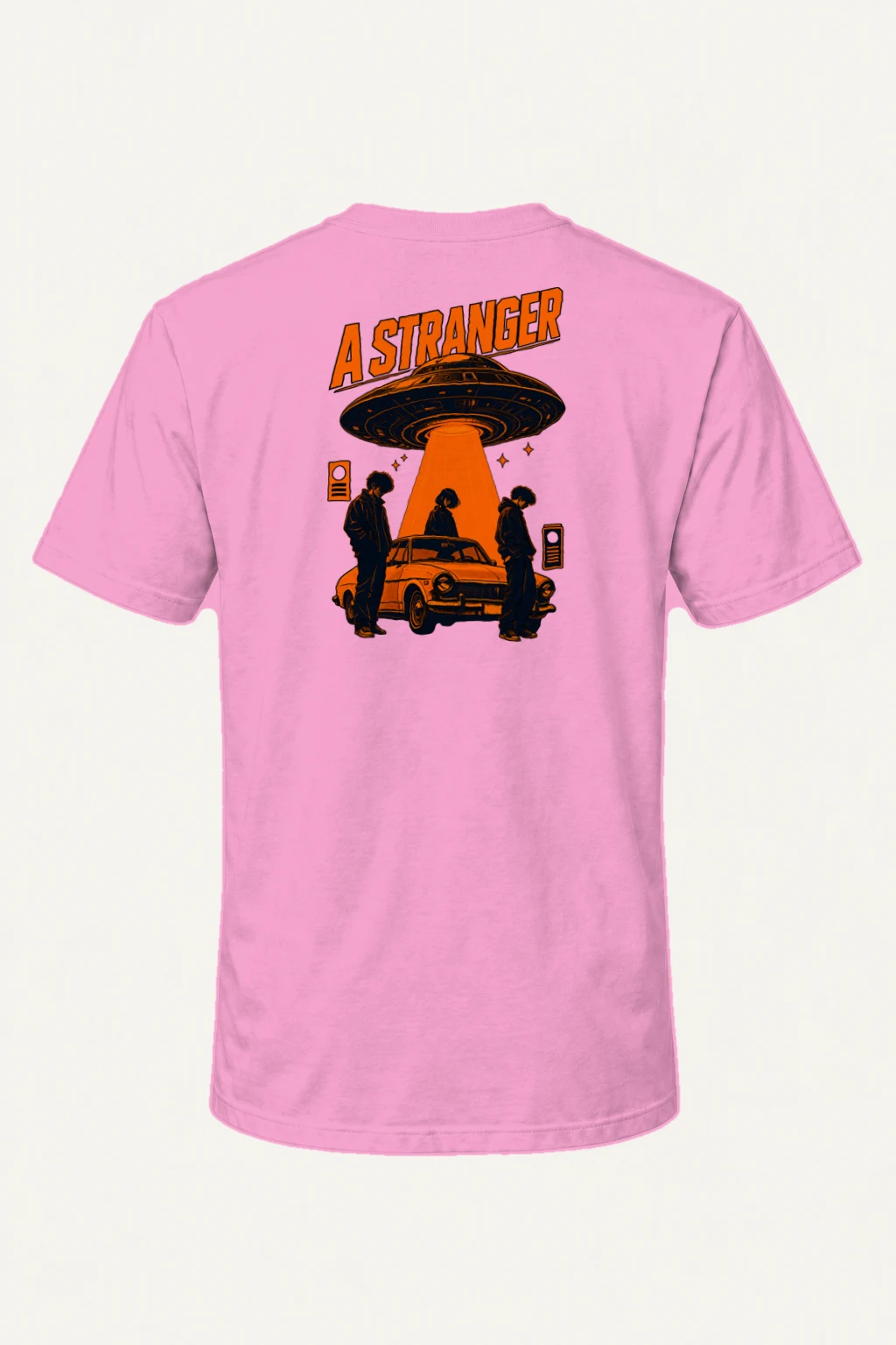 "A Stranger" Heavyweight Unisex Crewneck T-shirt | Gildan 5000