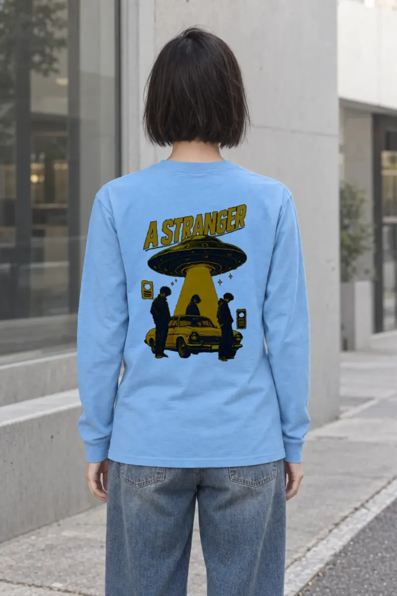"A Stranger" Unisex Longsleeve T-shirt