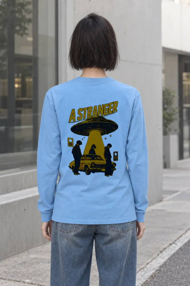 "A Stranger" Unisex Longsleeve T-shirt