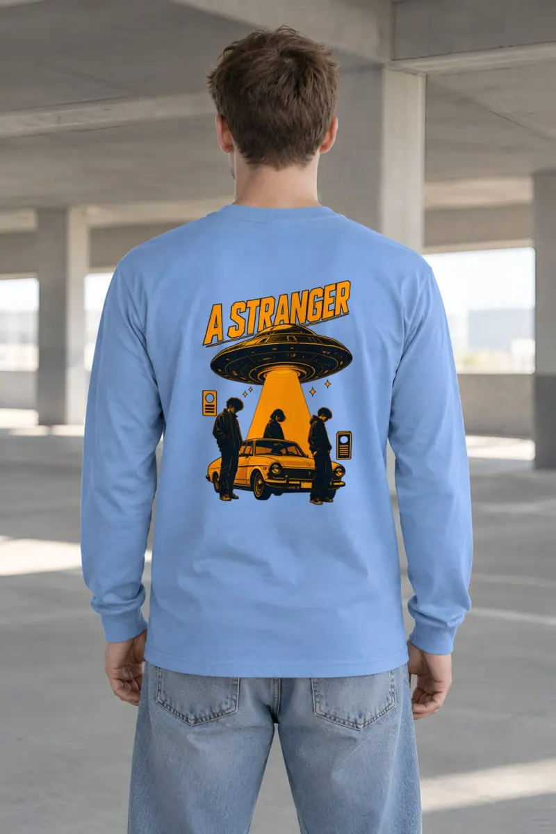 "A Stranger" Unisex Longsleeve T-shirt