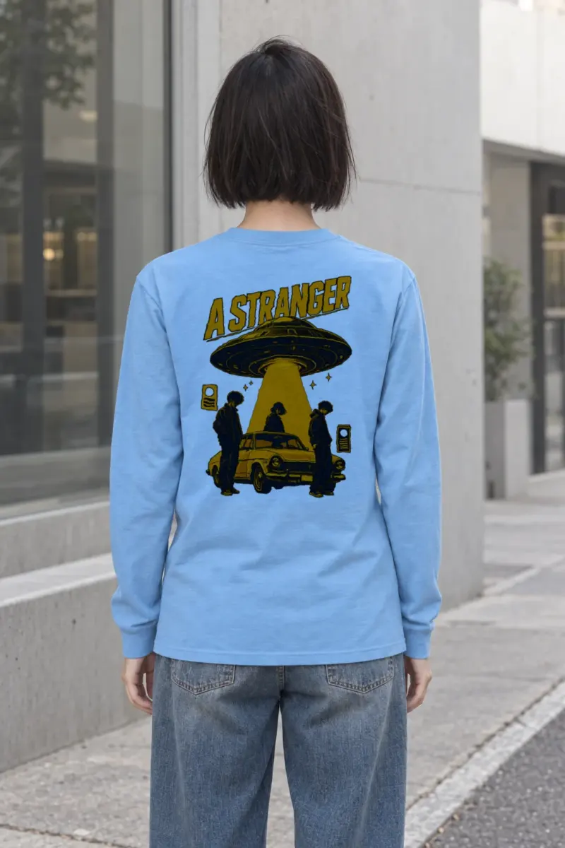 "A Stranger" Unisex Longsleeve T-shirt