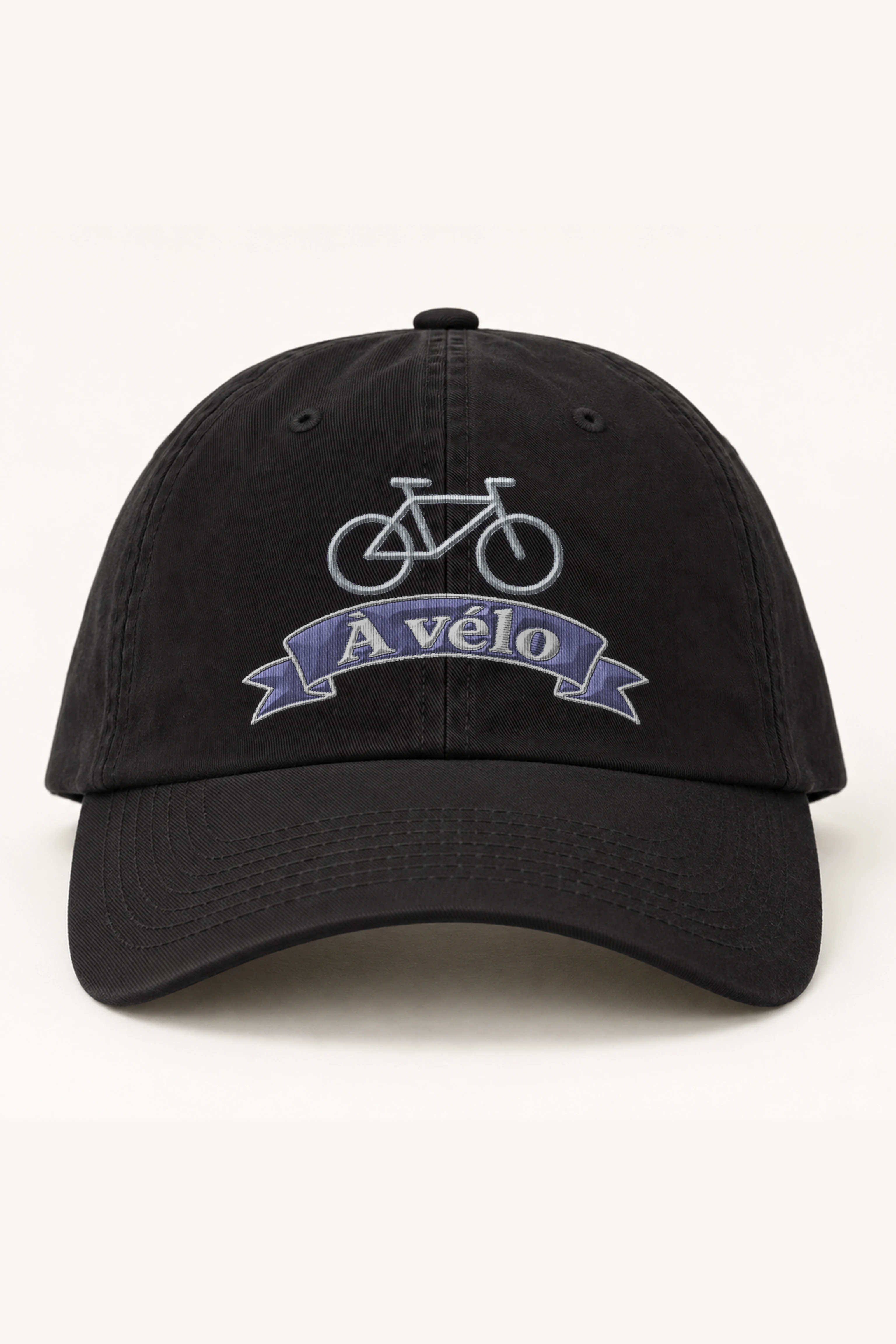 "À Vélo Bicycle" Classic Dad Hat · Embroidered