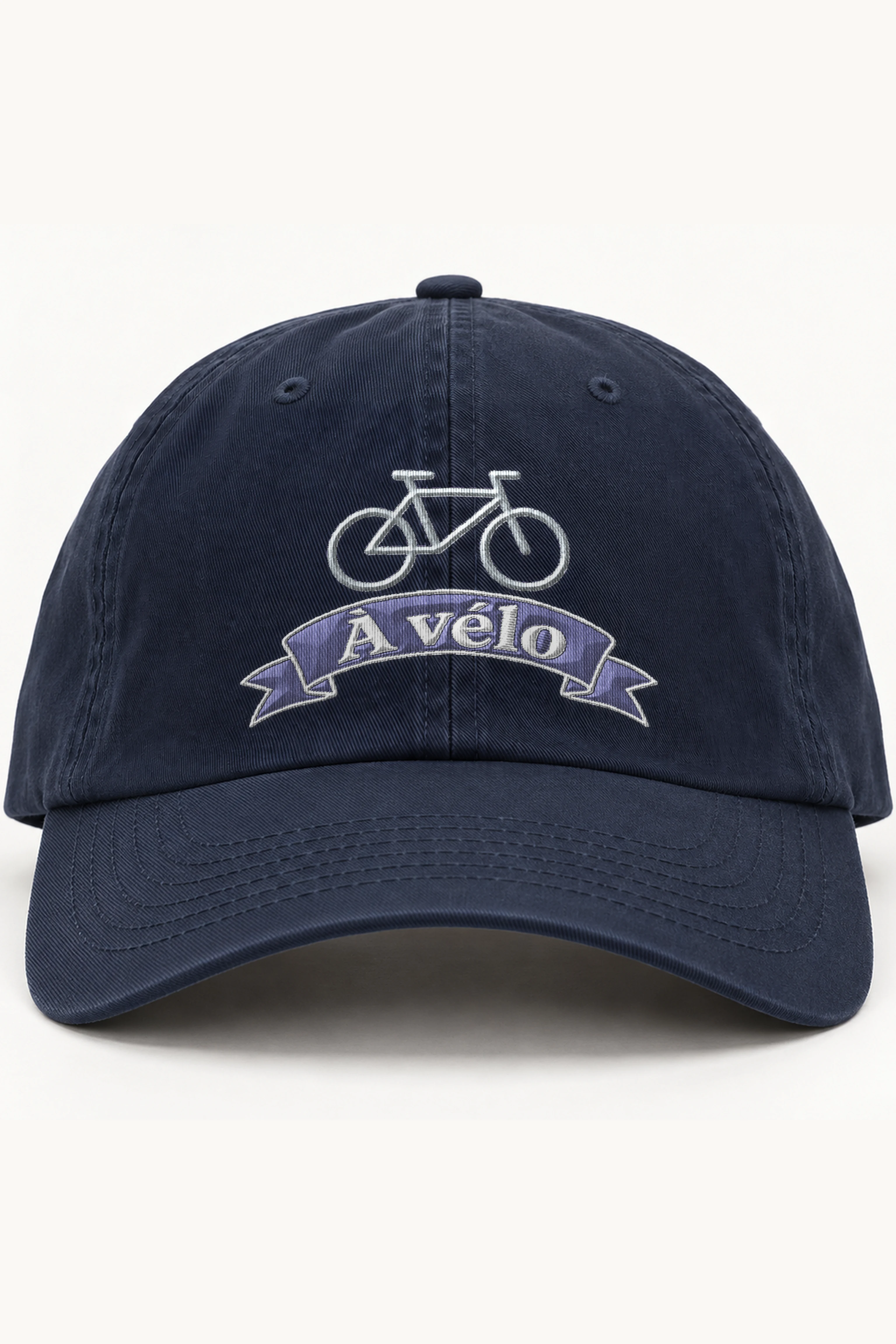 "À Vélo Bicycle" Classic Dad Hat · Embroidered