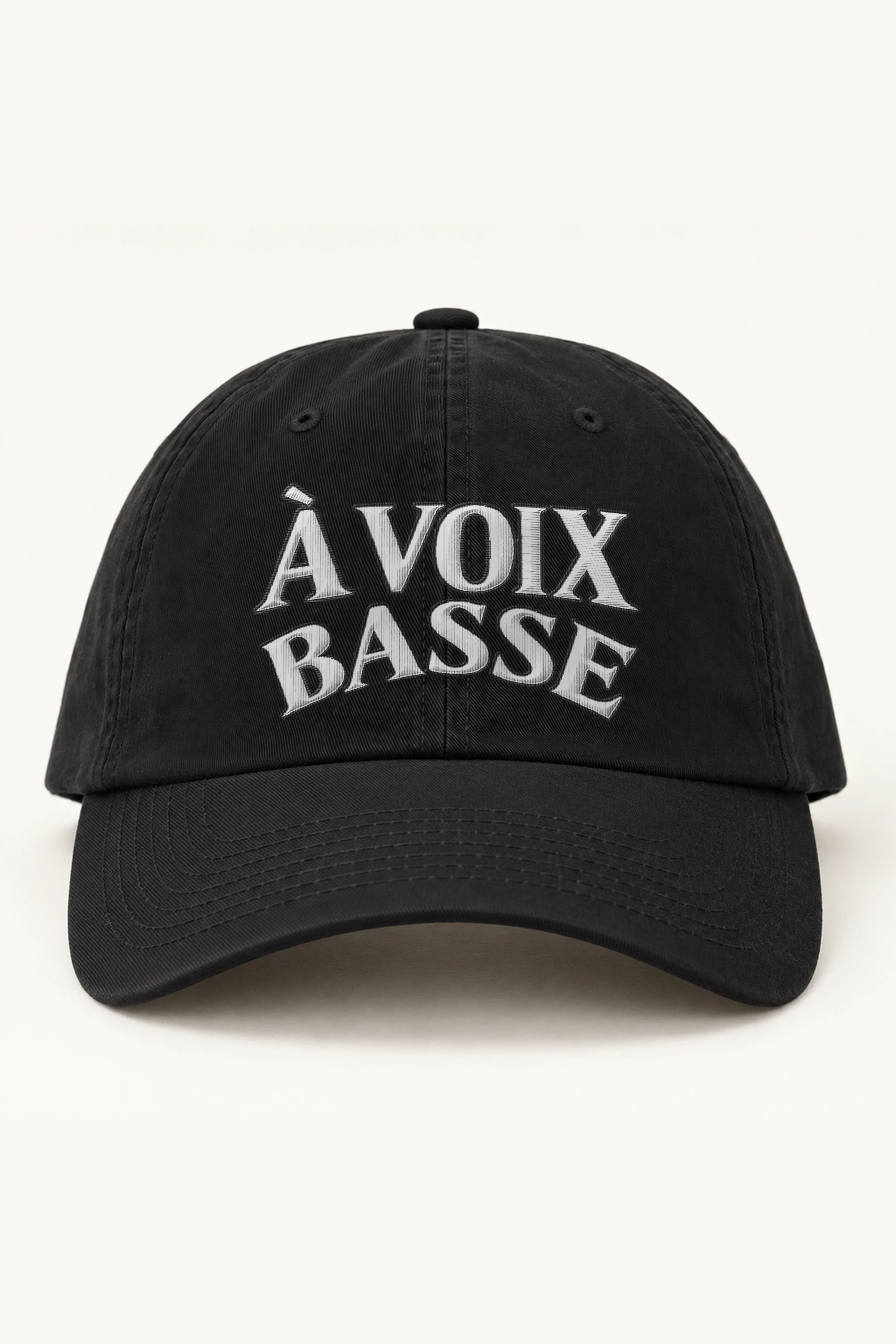 "À Voix Basse" Classic Dad Hat · Embroidered