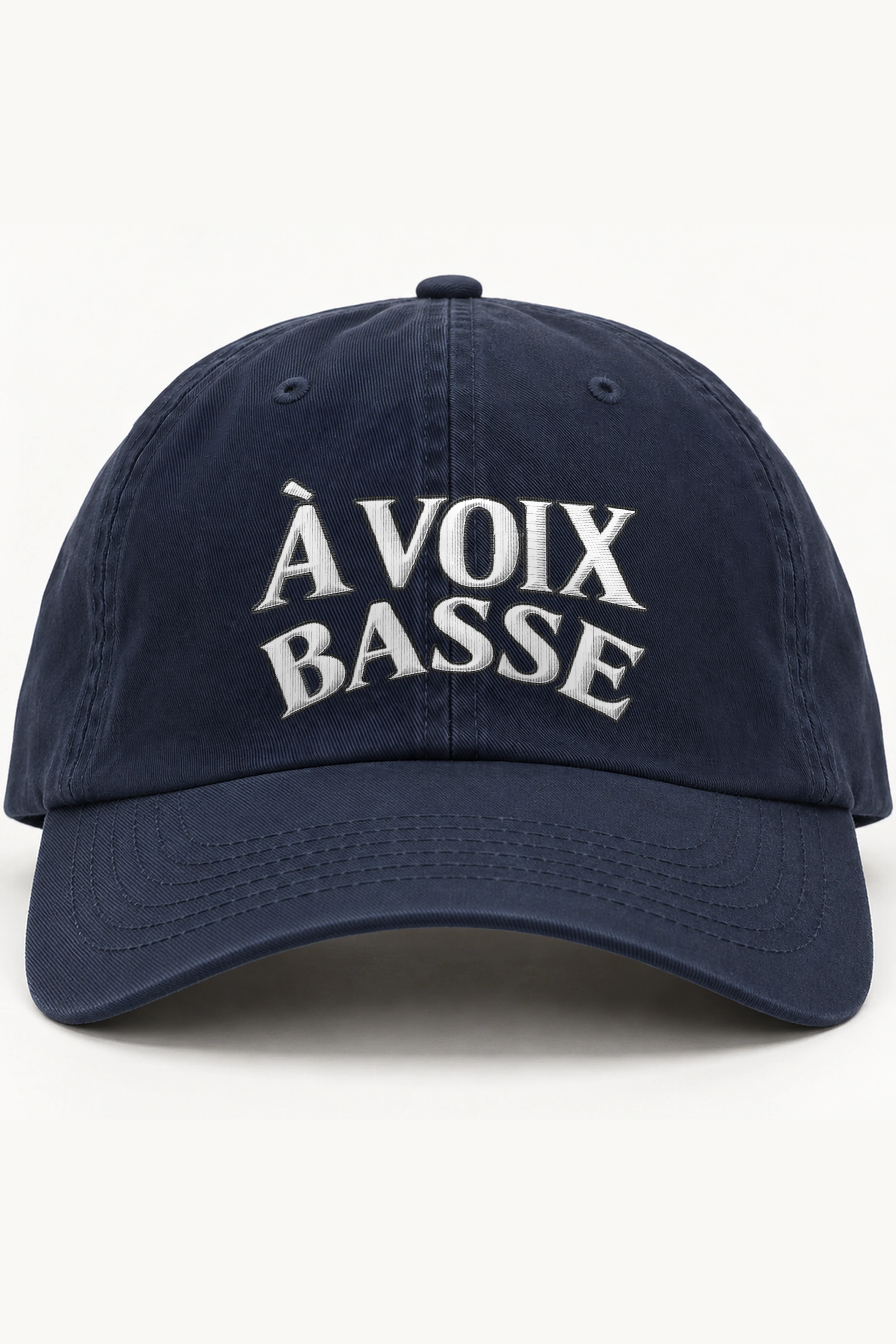 "À Voix Basse" Classic Dad Hat · Embroidered