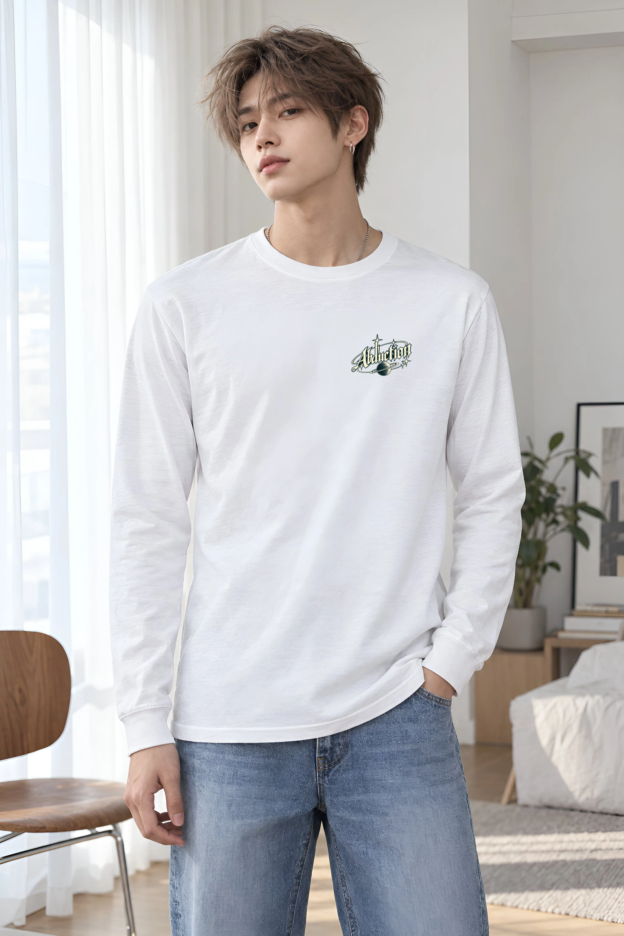 "Abduction Cats Only" Unisex Longsleeve T-shirt