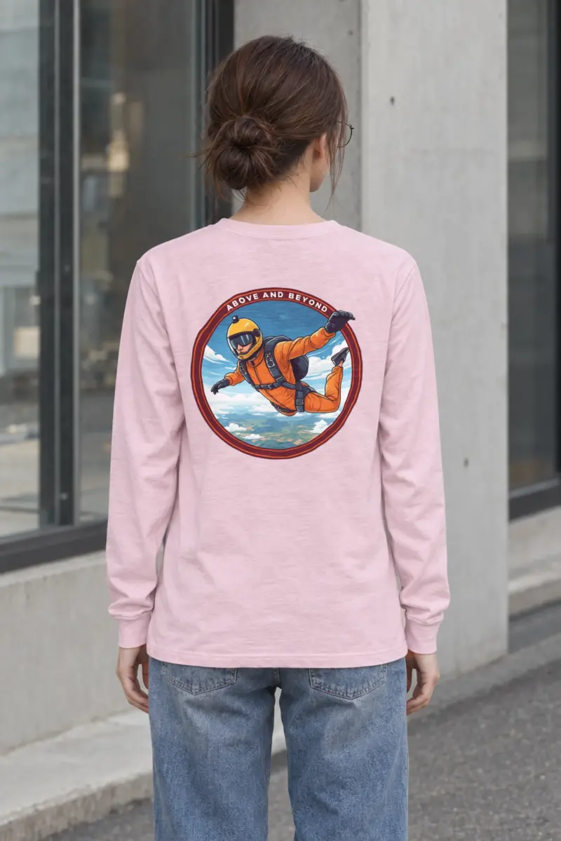 "Above And Beyond" Unisex Longsleeve T-shirt