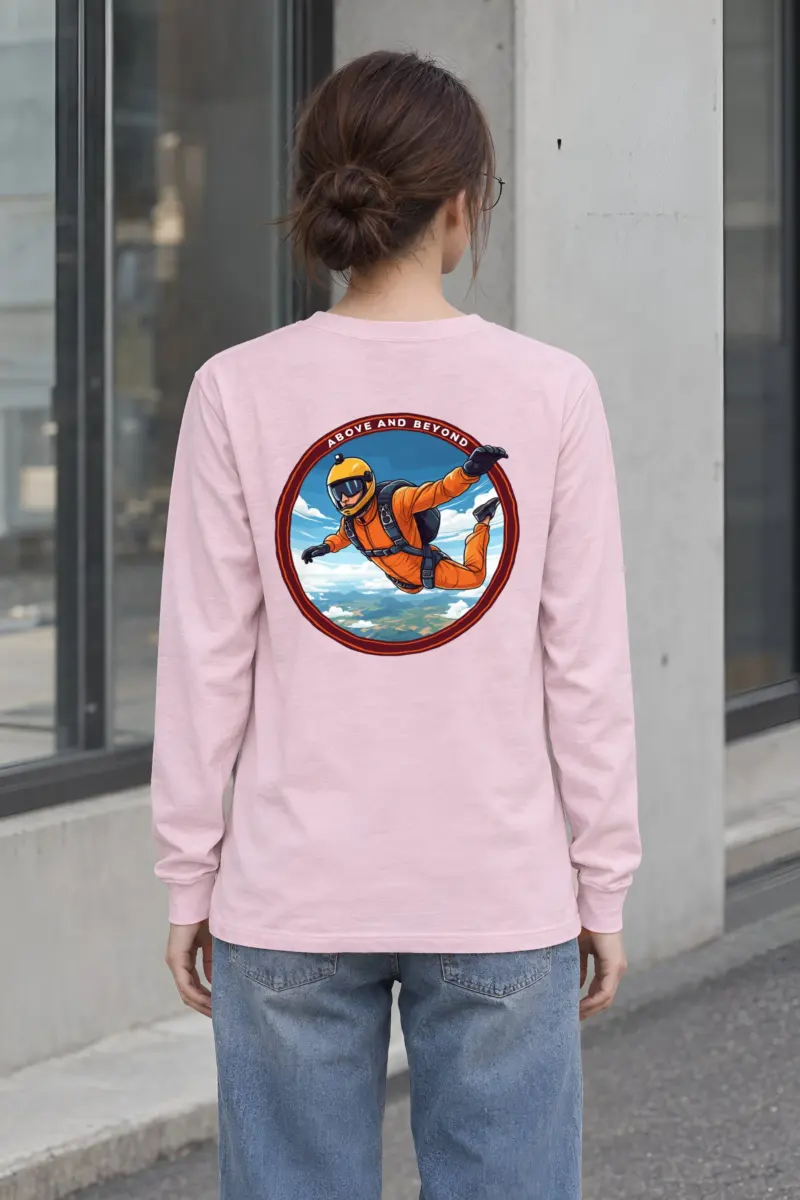 "Above And Beyond" Unisex Longsleeve T-shirt