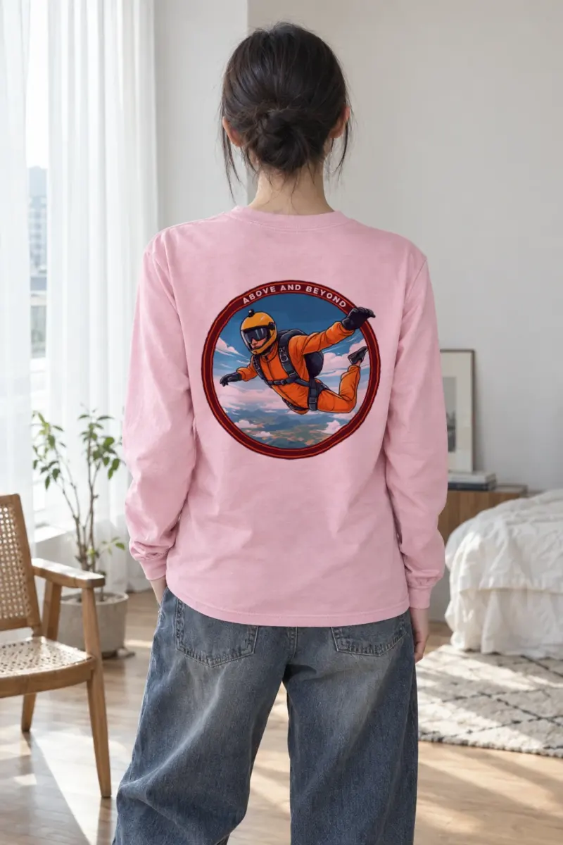 "Above And Beyond" Unisex Longsleeve T-shirt