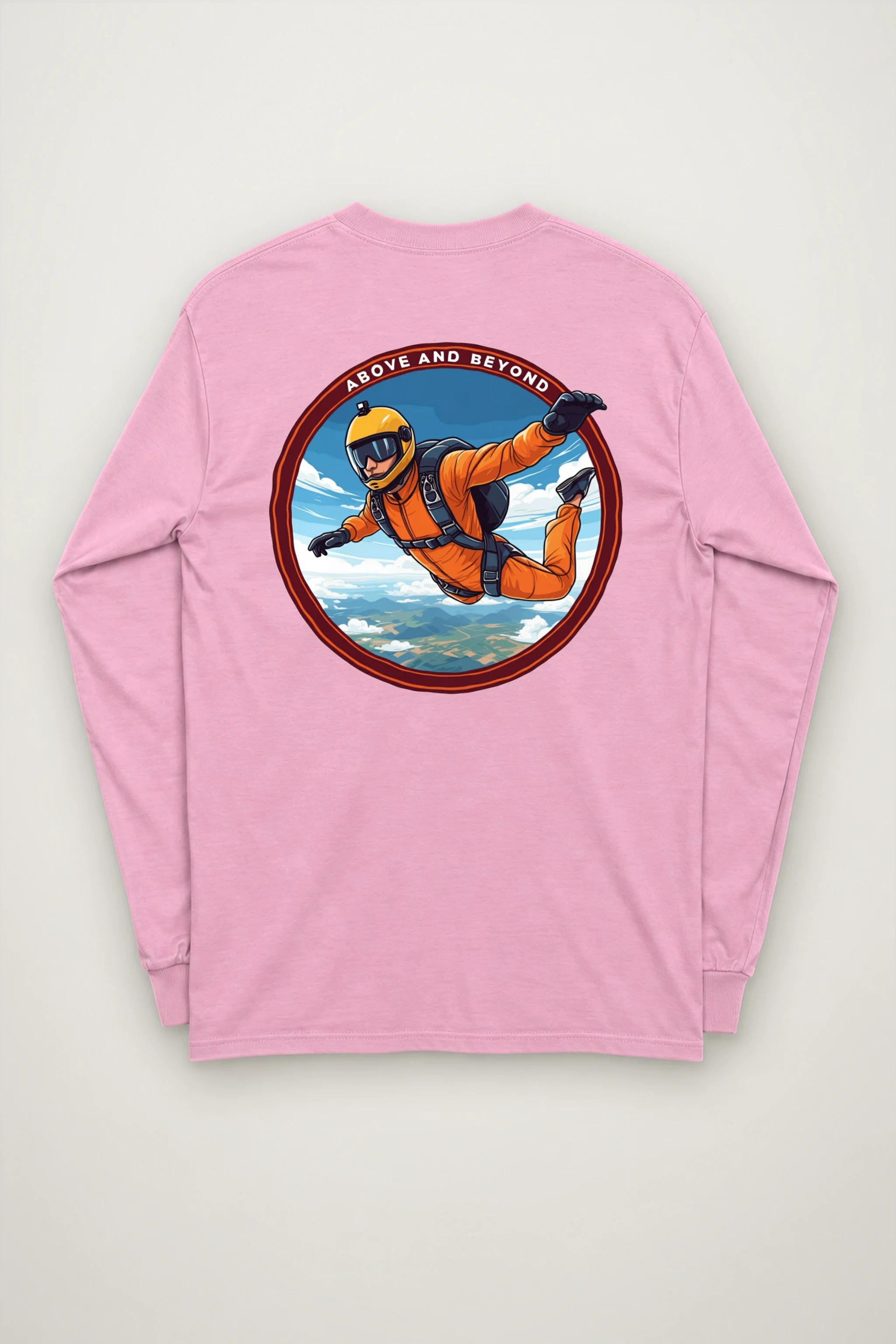 "Above And Beyond" Unisex Longsleeve T-shirt