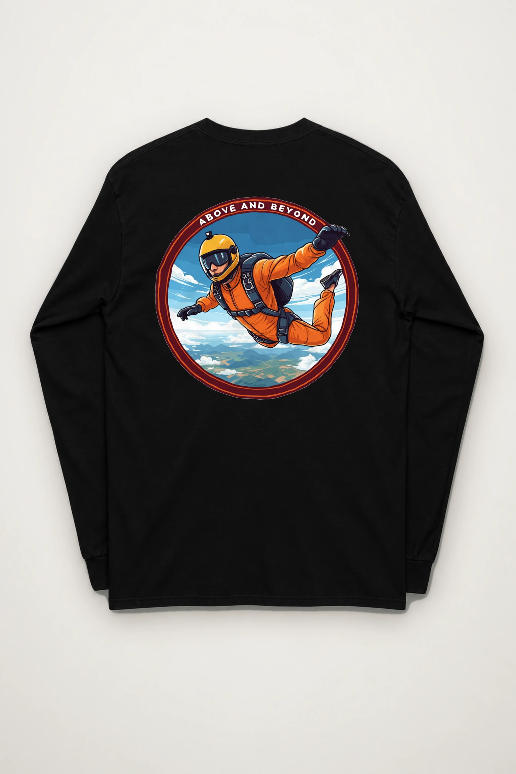 "Above And Beyond" Unisex Longsleeve T-shirt