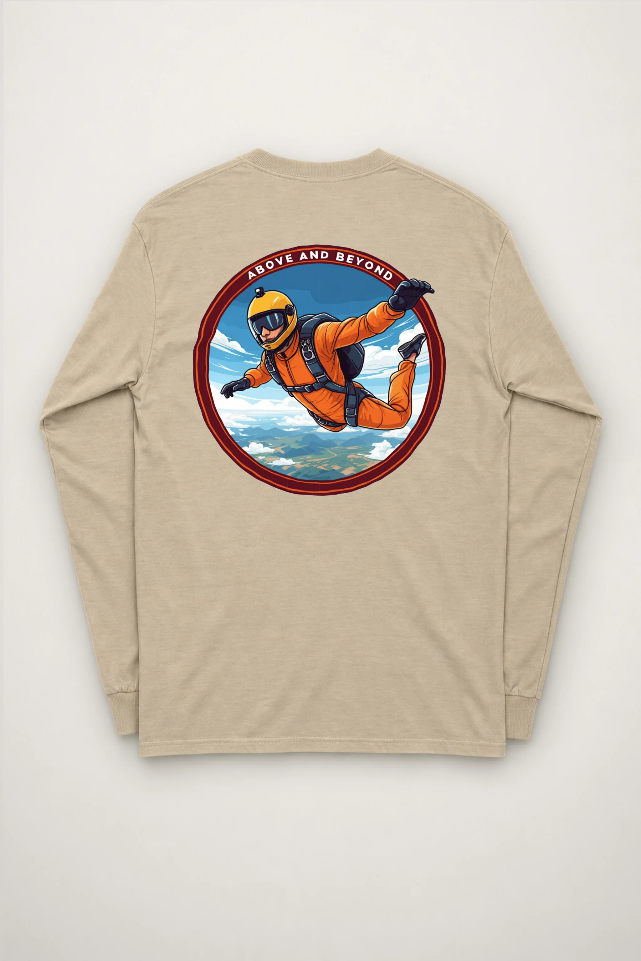 "Above And Beyond" Unisex Longsleeve T-shirt