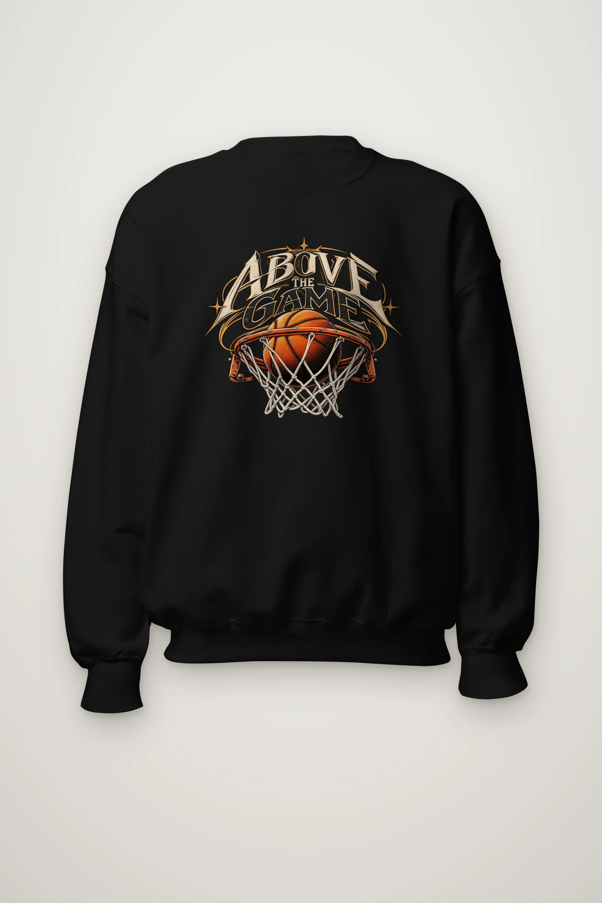 "Above The Game" Heavy Blend Unisex Crewneck Sweatshirt
