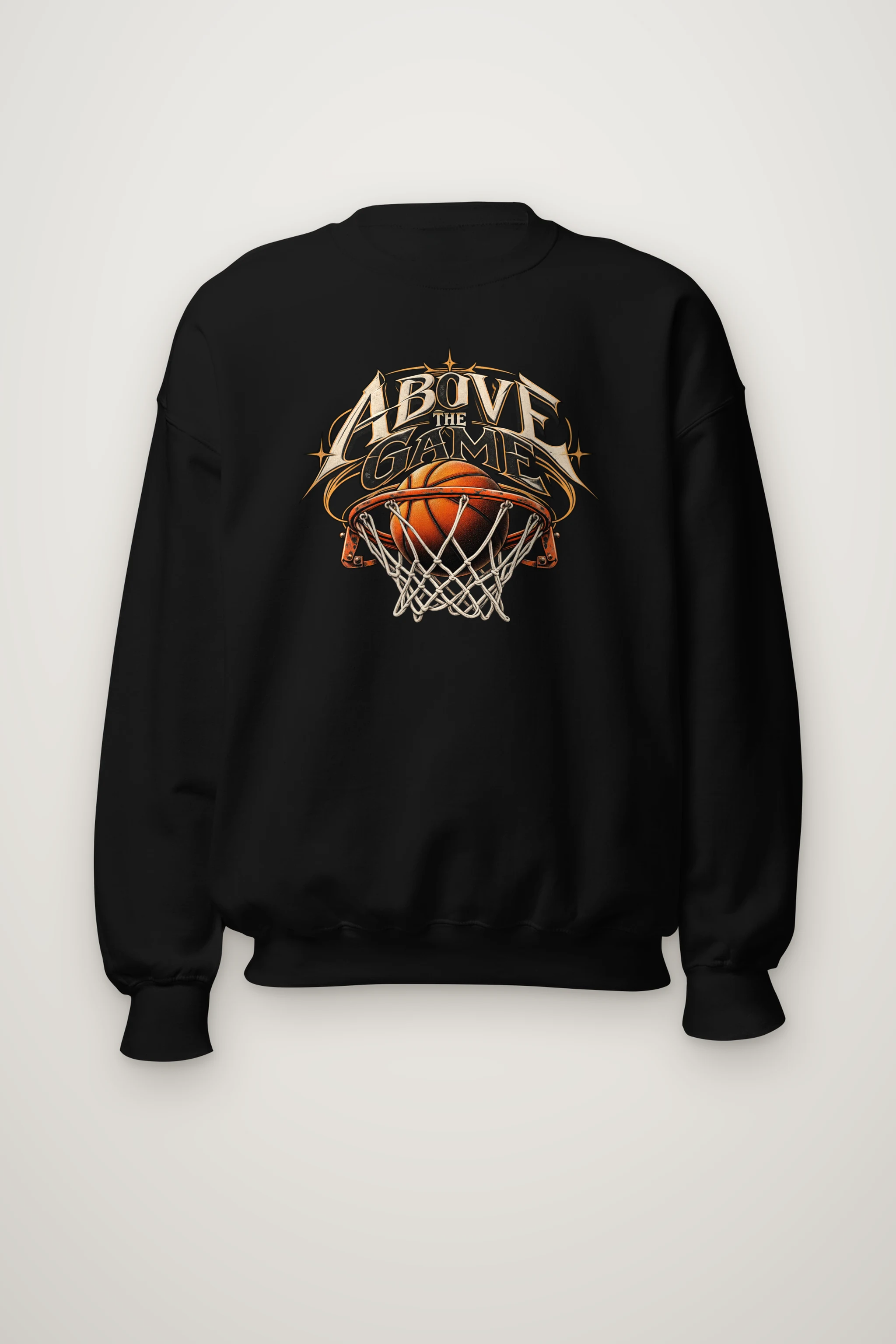 "Above The Game" Heavy Blend Unisex Crewneck Sweatshirt