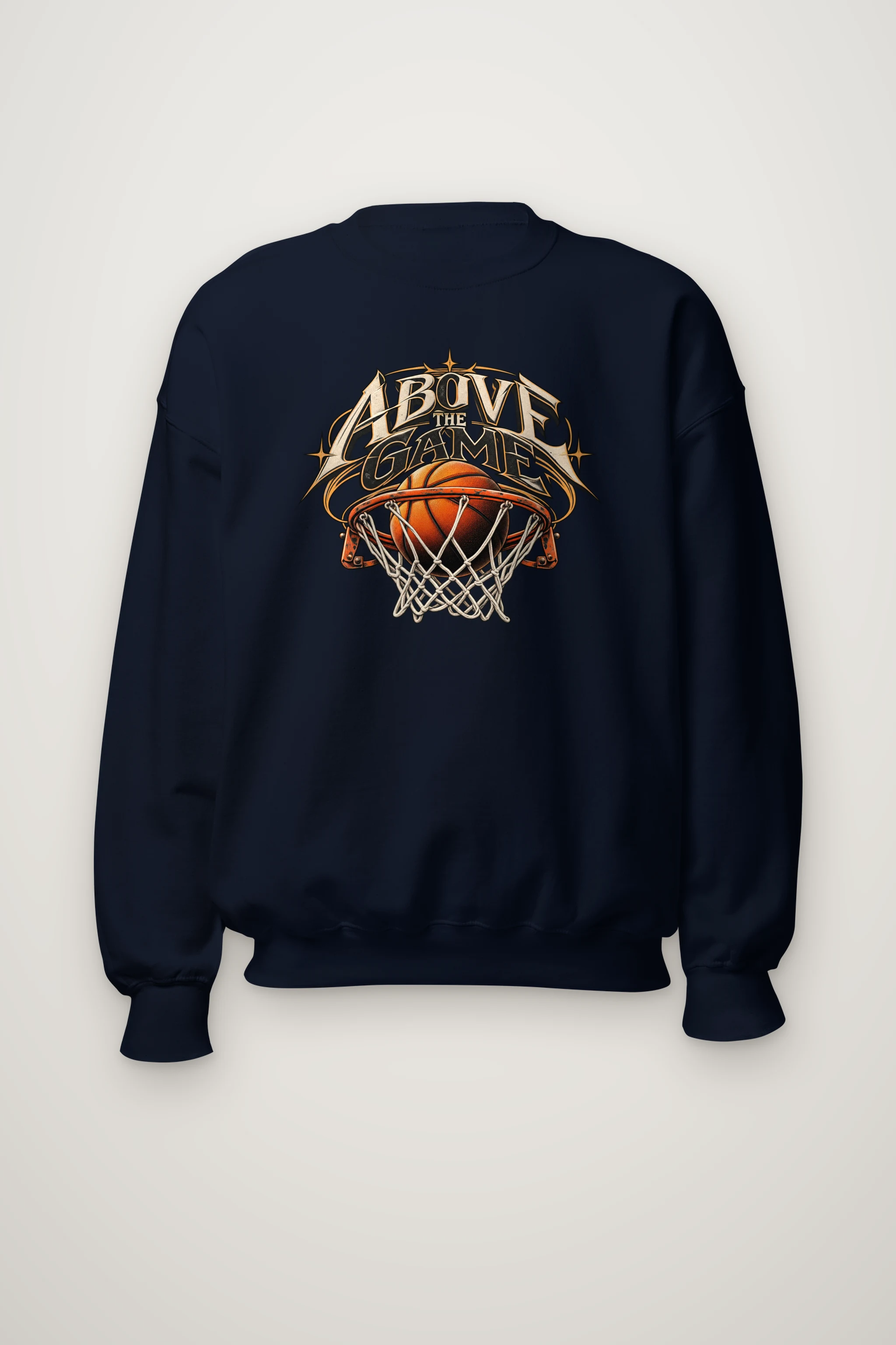 "Above The Game" Heavy Blend Unisex Crewneck Sweatshirt