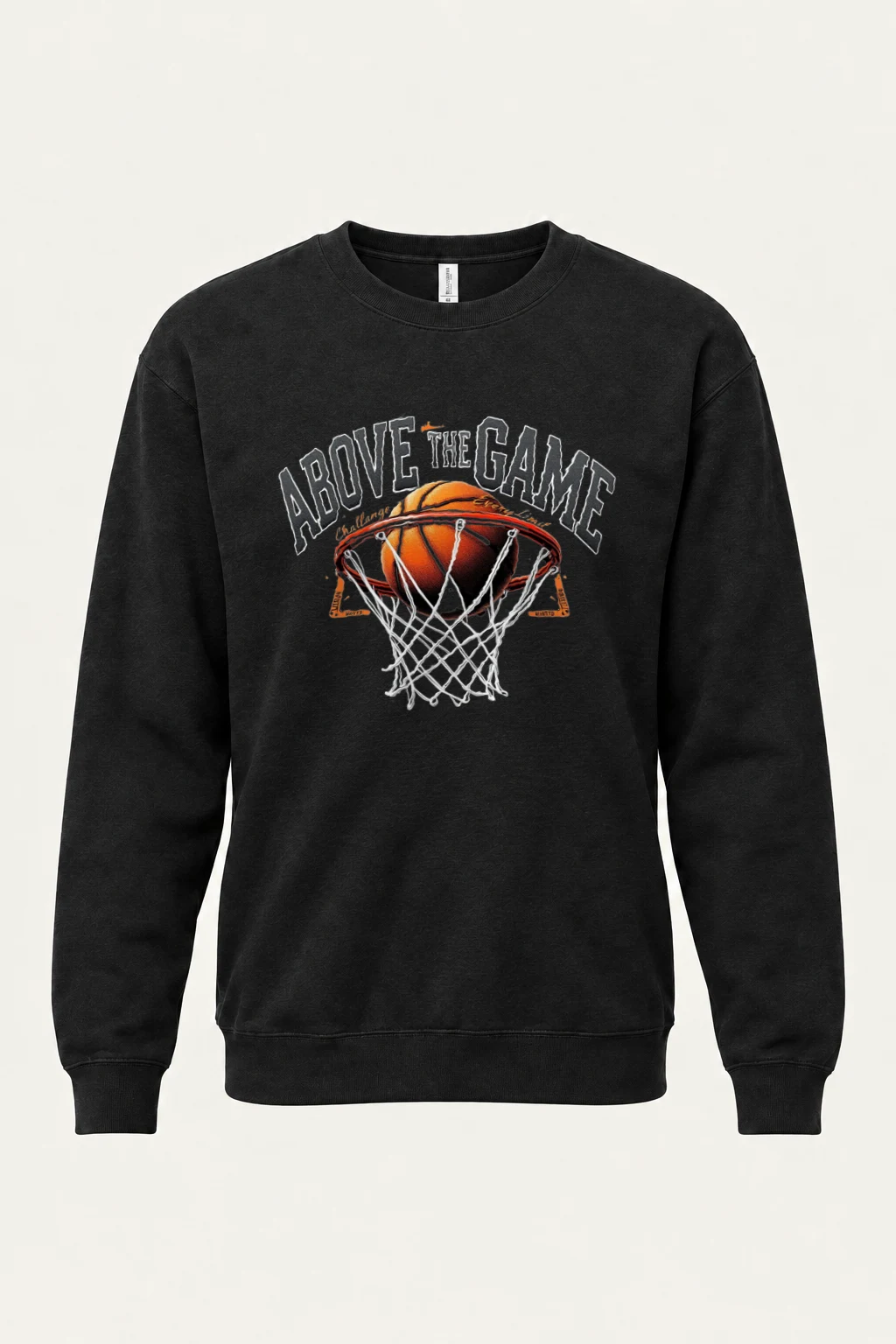 "Above The Game" Heavy Blend Unisex Crewneck Sweatshirt | Gildan 18000