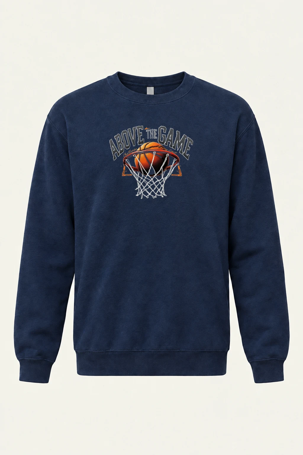 "Above The Game" Heavy Blend Unisex Crewneck Sweatshirt | Gildan 18000