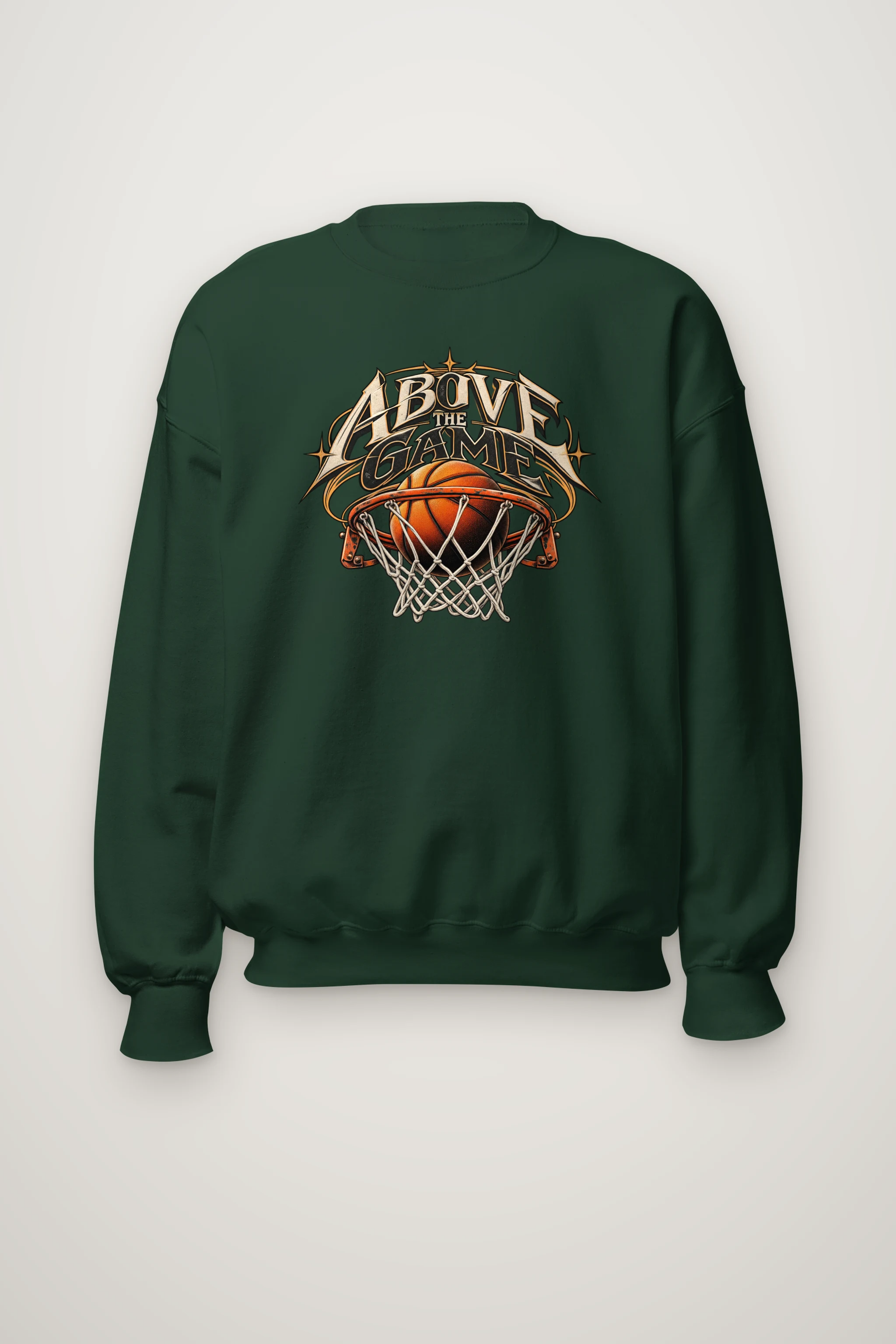 "Above The Game" Heavy Blend Unisex Crewneck Sweatshirt
