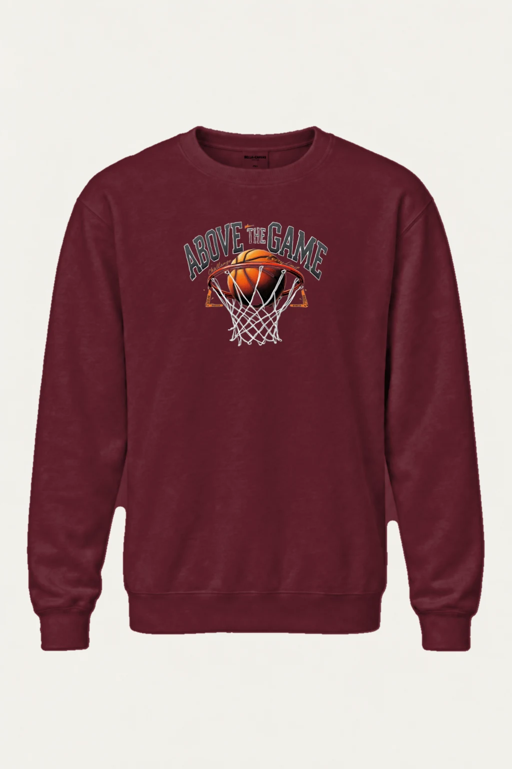 "Above The Game" Heavy Blend Unisex Crewneck Sweatshirt | Gildan 18000