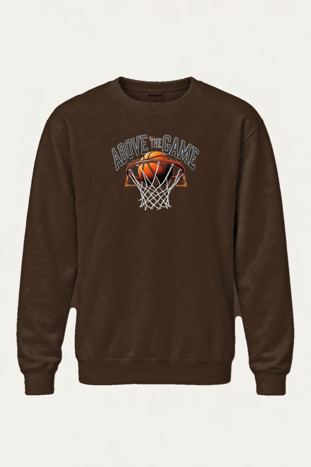 "Above The Game" Heavy Blend Unisex Crewneck Sweatshirt | Gildan 18000