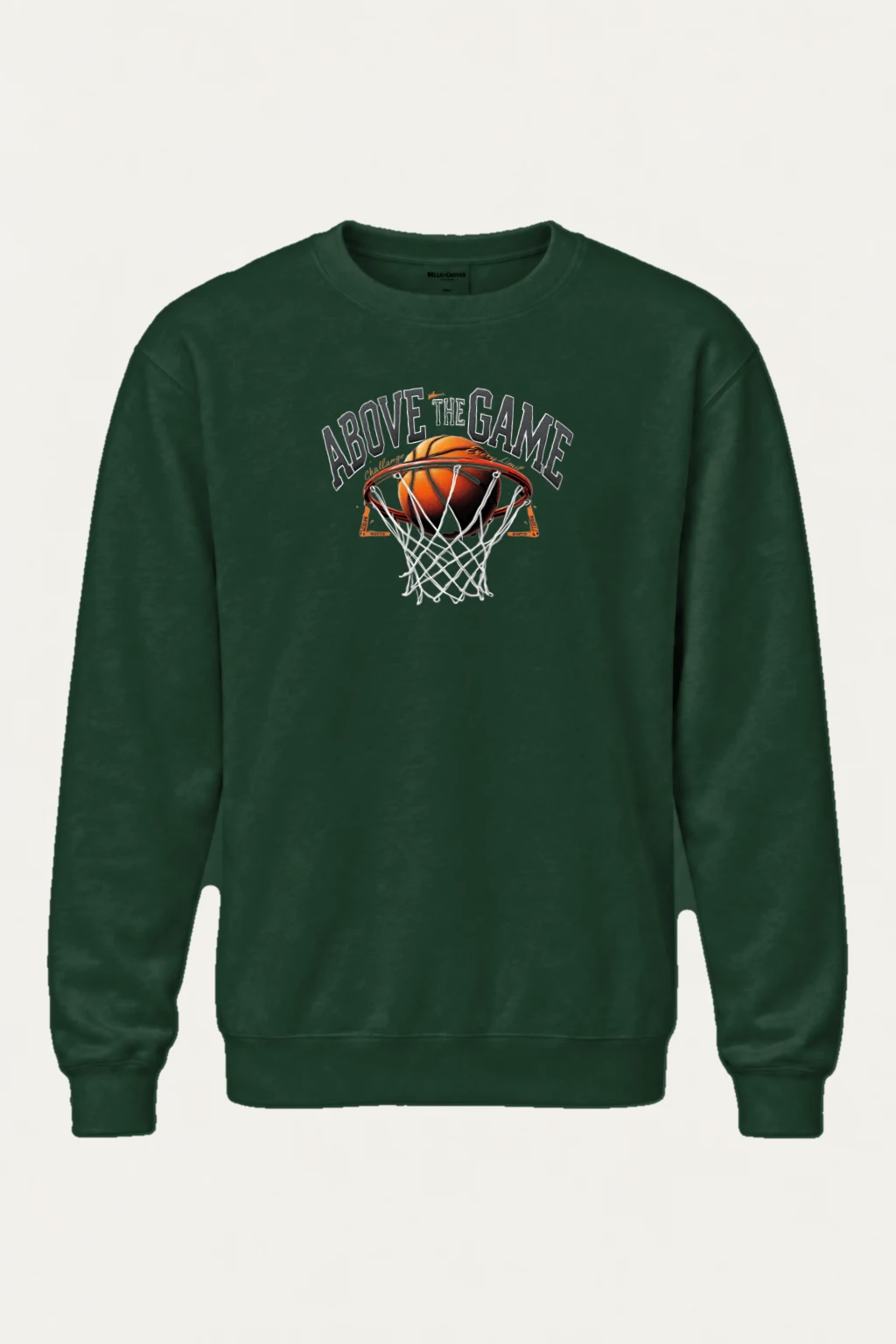 "Above The Game" Heavy Blend Unisex Crewneck Sweatshirt | Gildan 18000