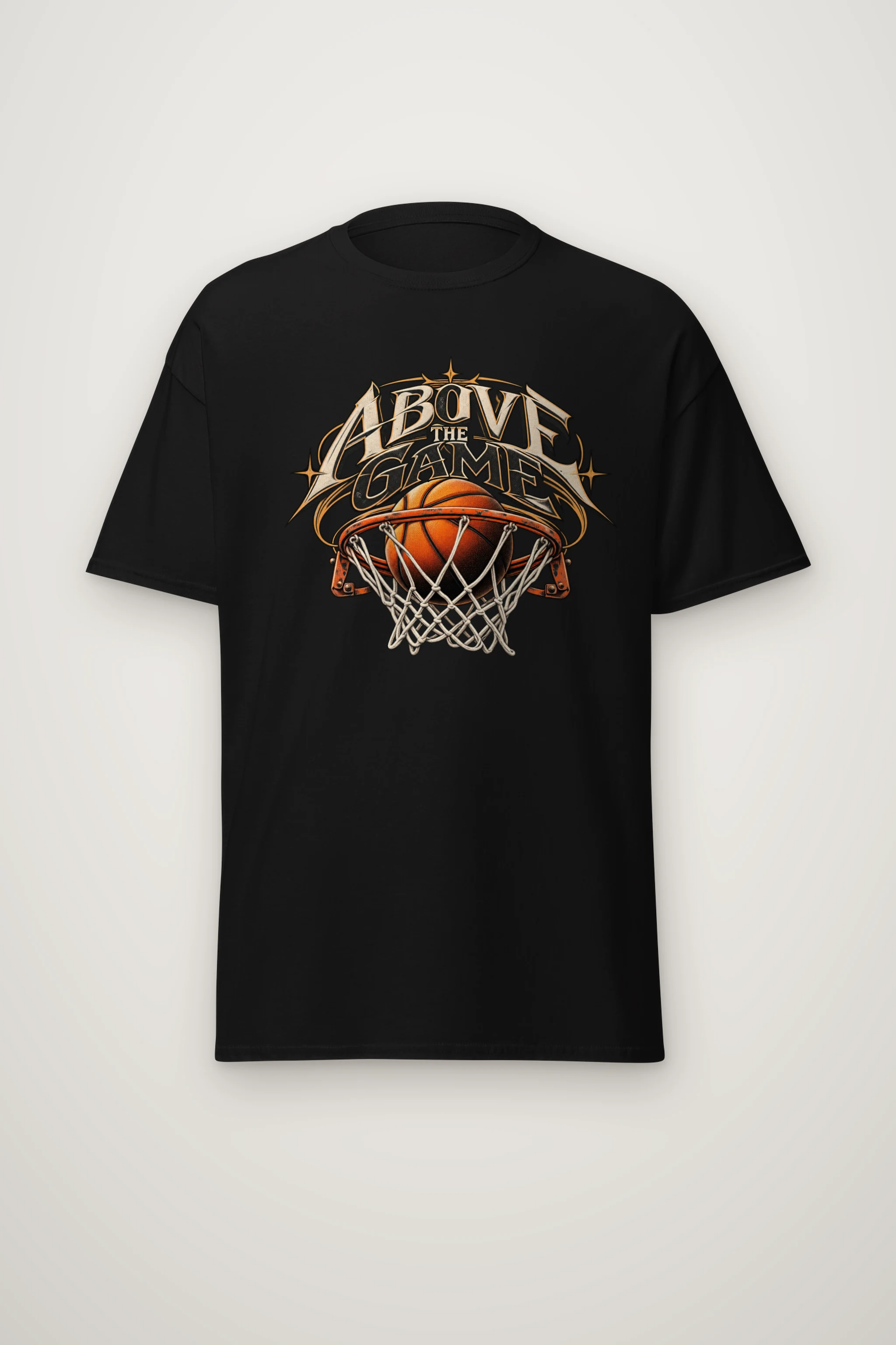 "Above The Game" Heavyweight Unisex Crewneck T-shirt