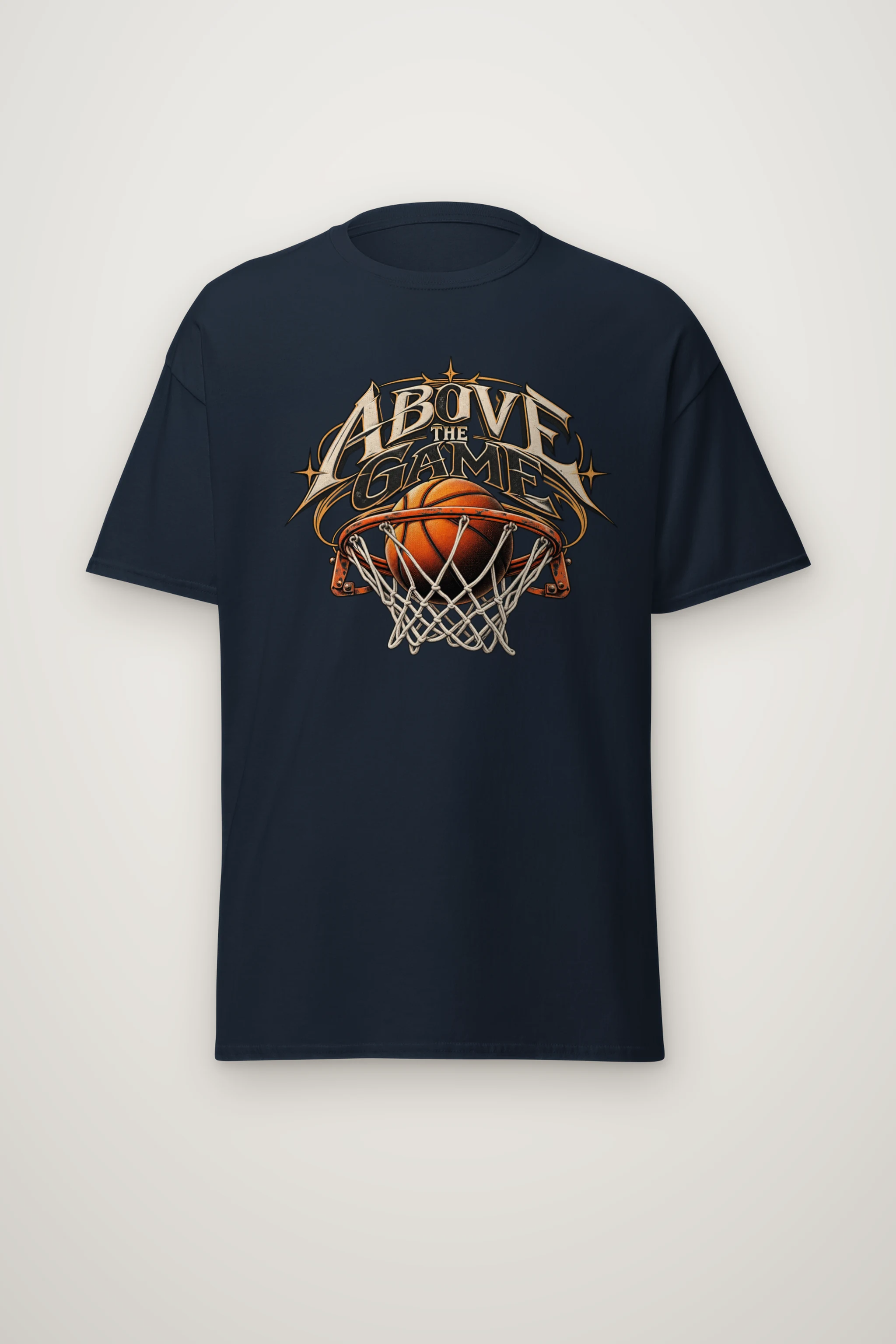 "Above The Game" Heavyweight Unisex Crewneck T-shirt