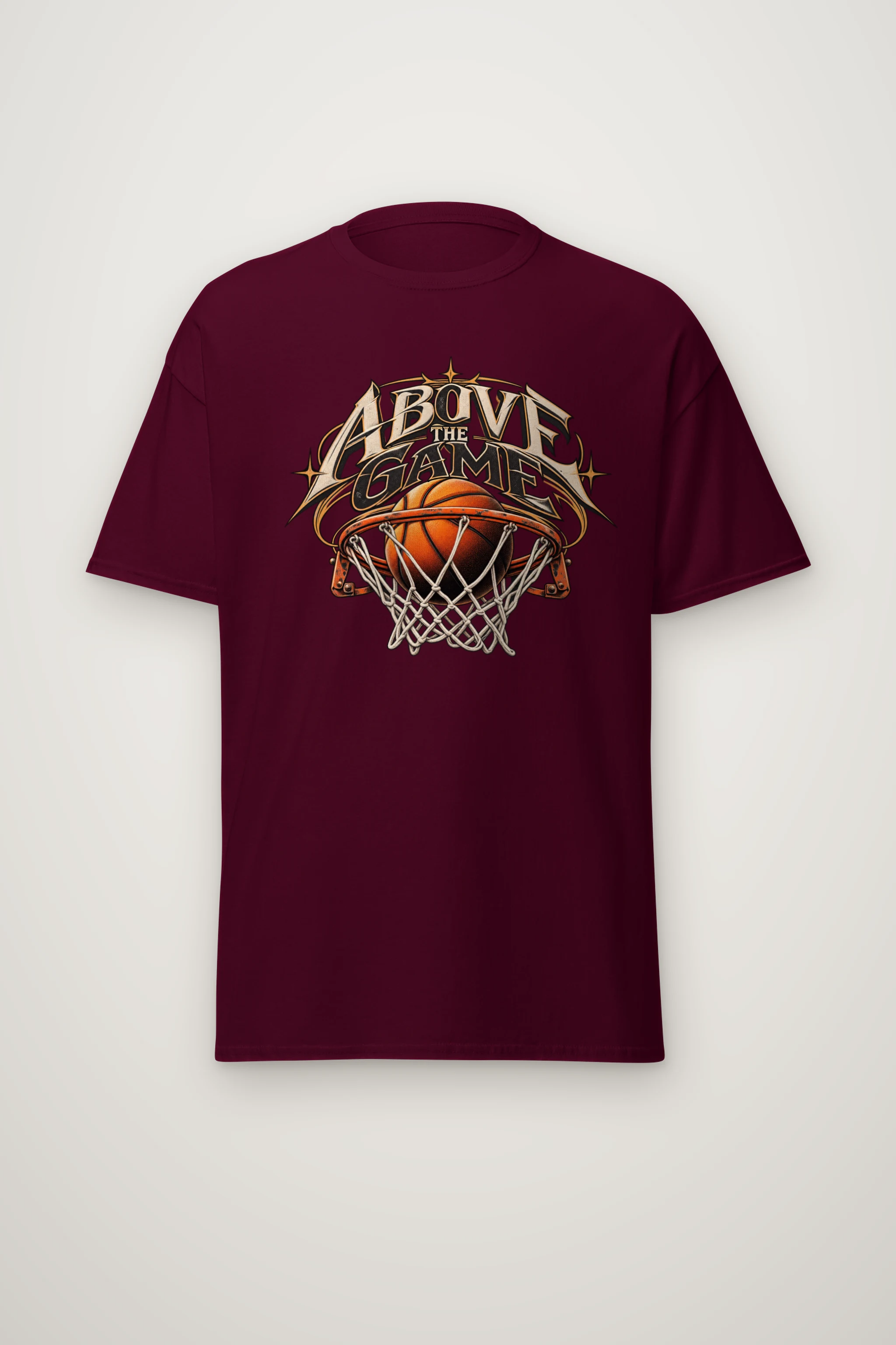 "Above The Game" Heavyweight Unisex Crewneck T-shirt
