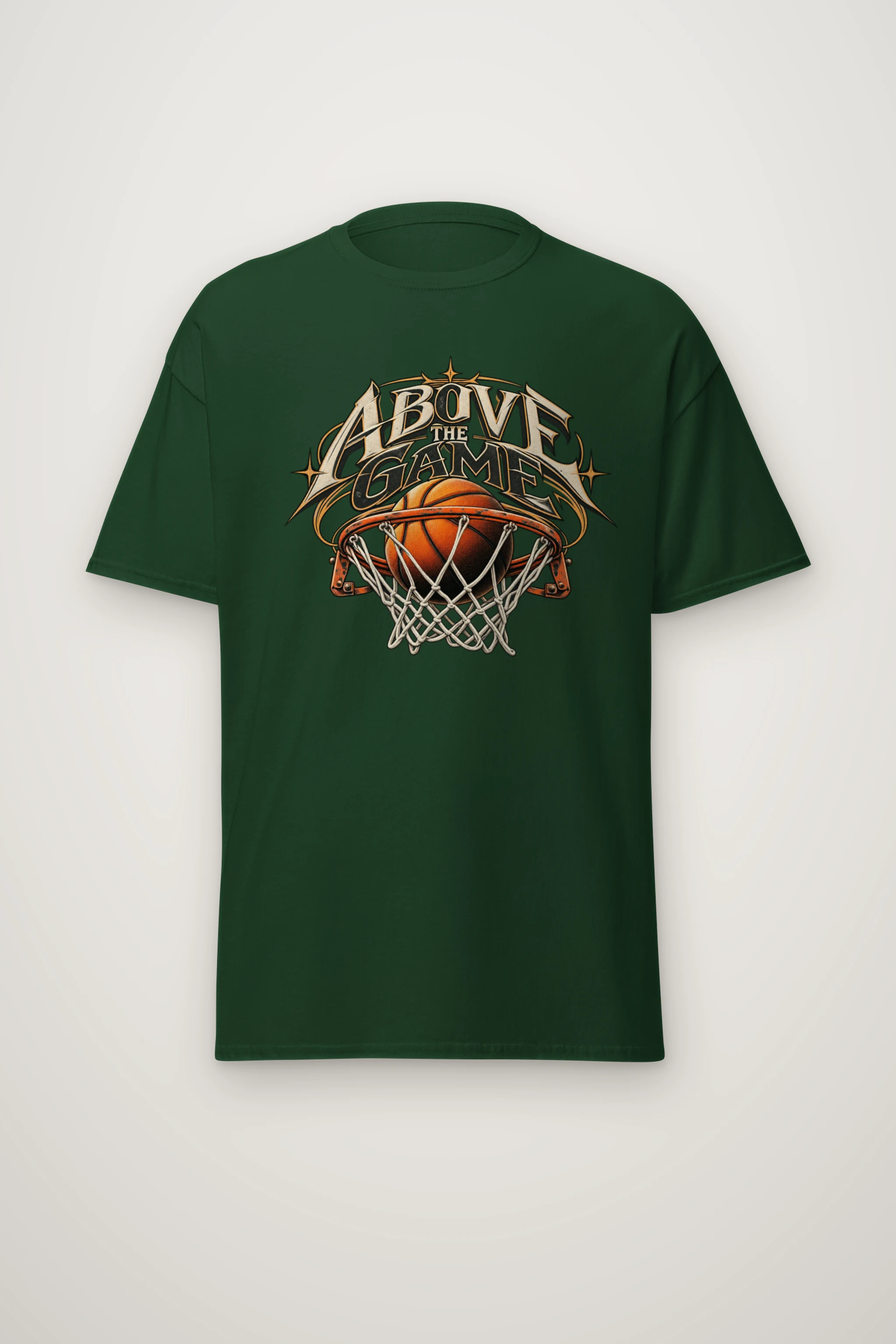 "Above The Game" Heavyweight Unisex Crewneck T-shirt