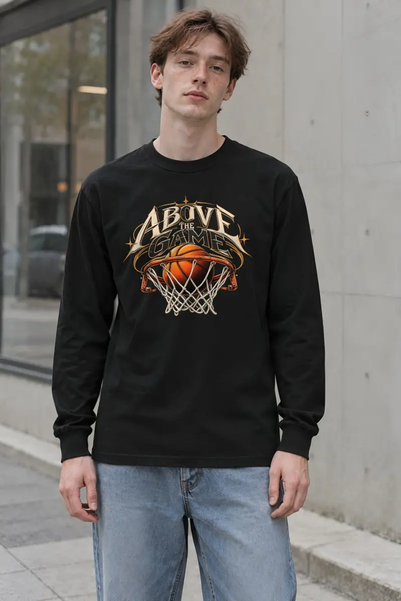 "Above The Game" Unisex Longsleeve T-shirt