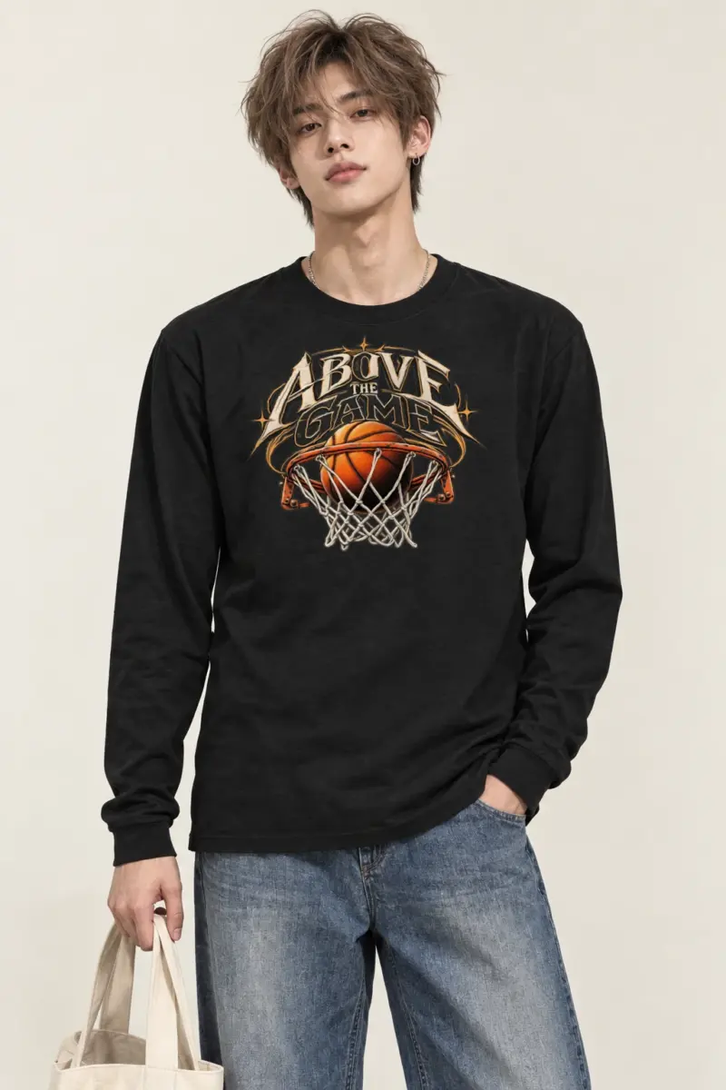"Above The Game" Unisex Longsleeve T-shirt
