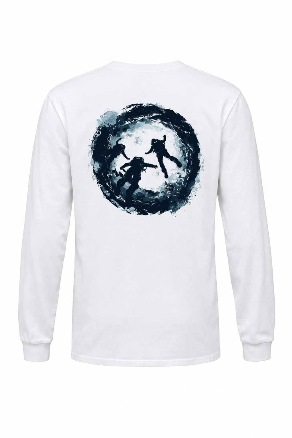 "Abyss Drift" Unisex Longsleeve T-shirt | Gildan 2400