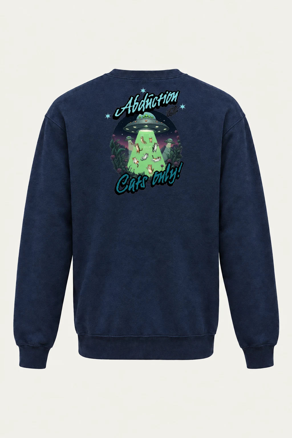 "Addiction Cats Only" Heavy Blend Unisex Crewneck Sweatshirt | Gildan 18000