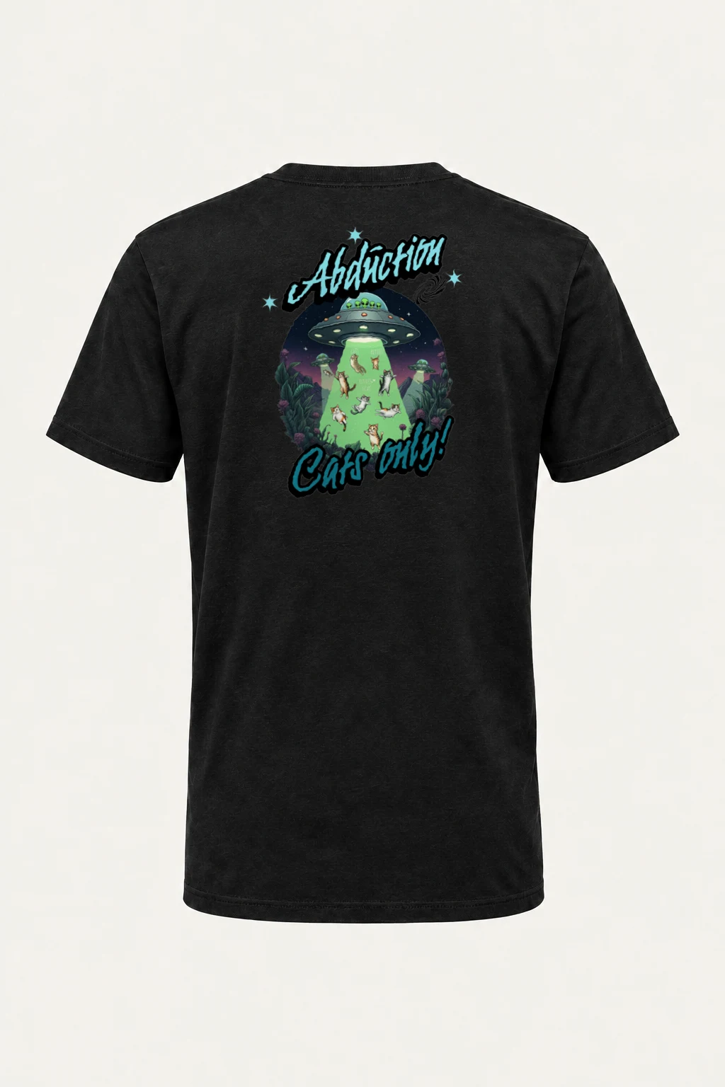 "Addiction Cats Only" Heavyweight Unisex Crewneck T-shirt | Gildan 5000
