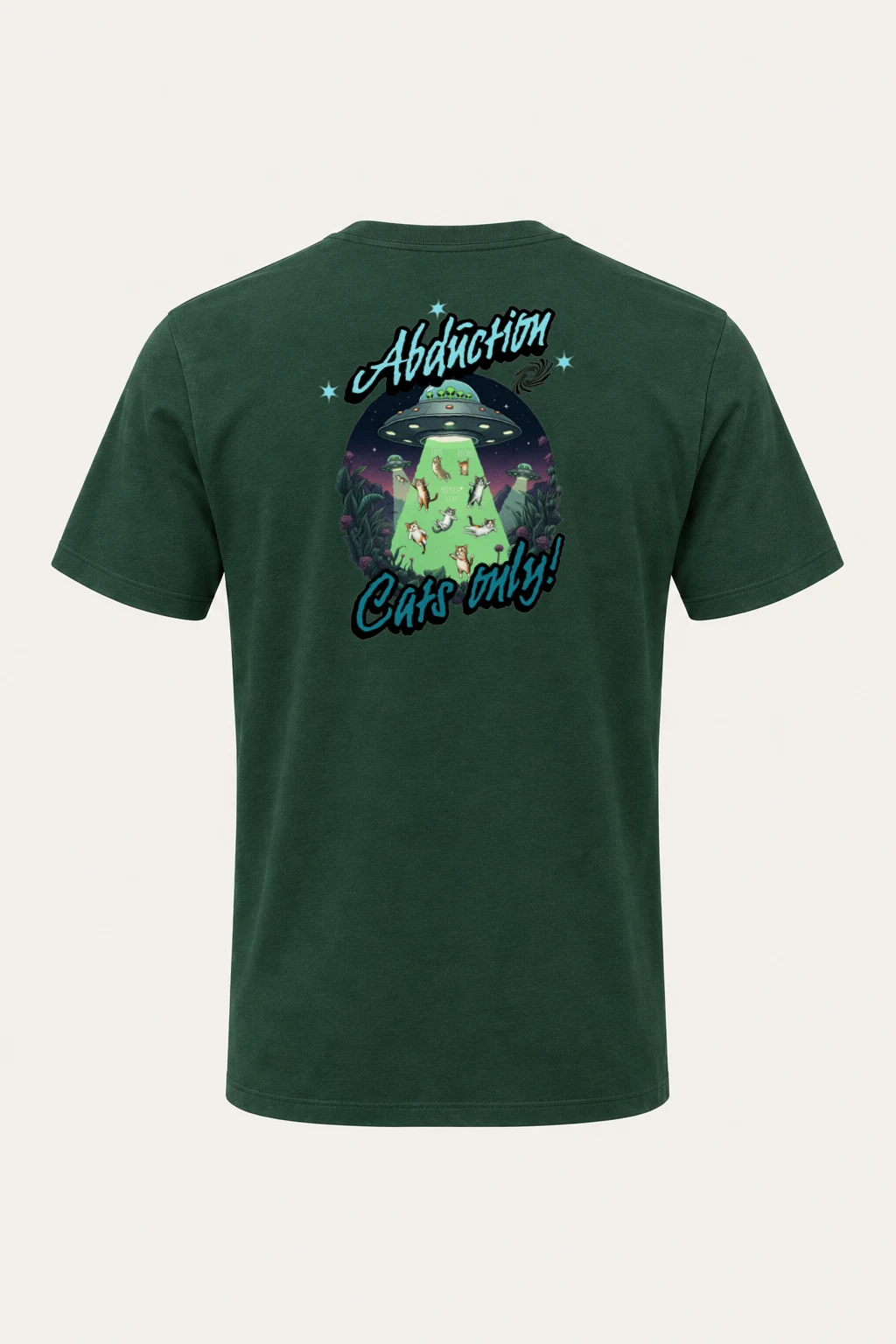 "Addiction Cats Only" Heavyweight Unisex Crewneck T-shirt | Gildan 5000