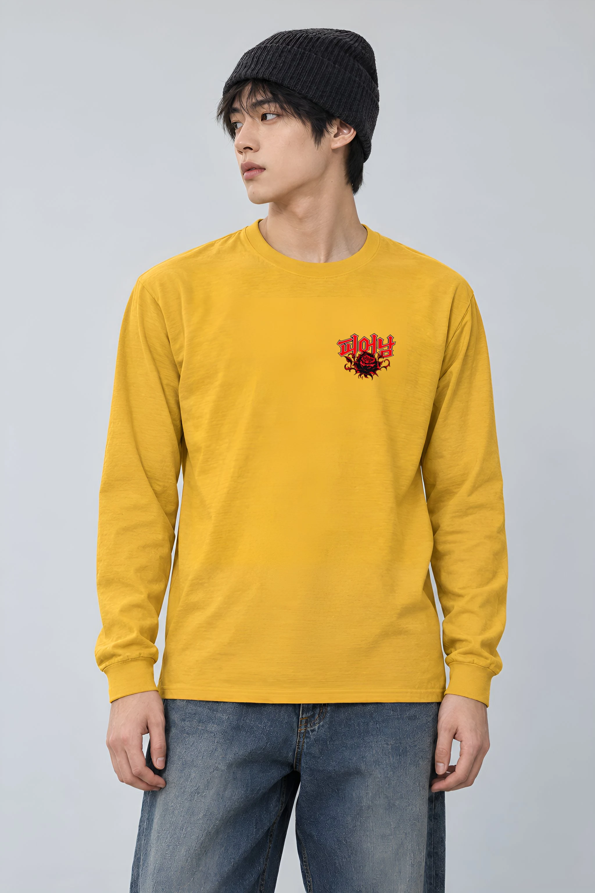"Adult Warning Roses" Unisex Longsleeve T-shirt