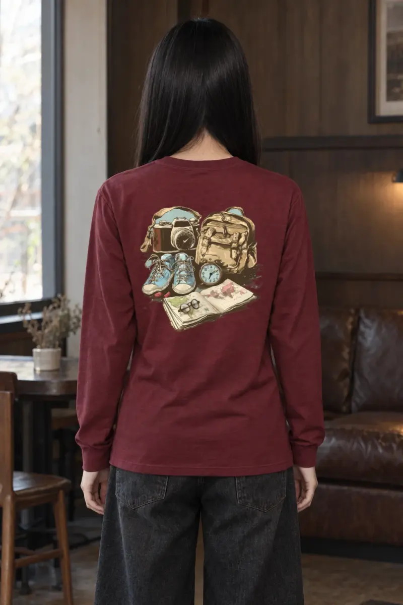 "Adventure Archive" Unisex Longsleeve T-shirt