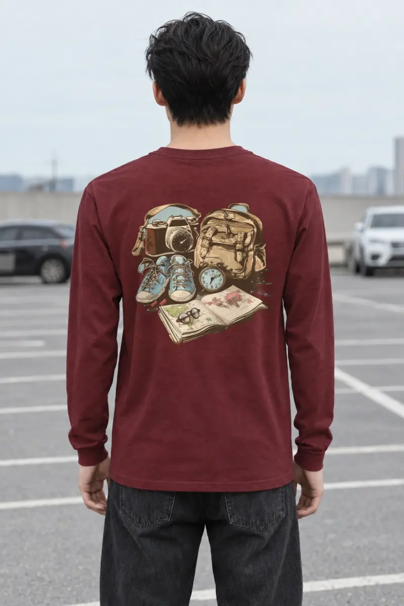 "Adventure Archive" Unisex Longsleeve T-shirt