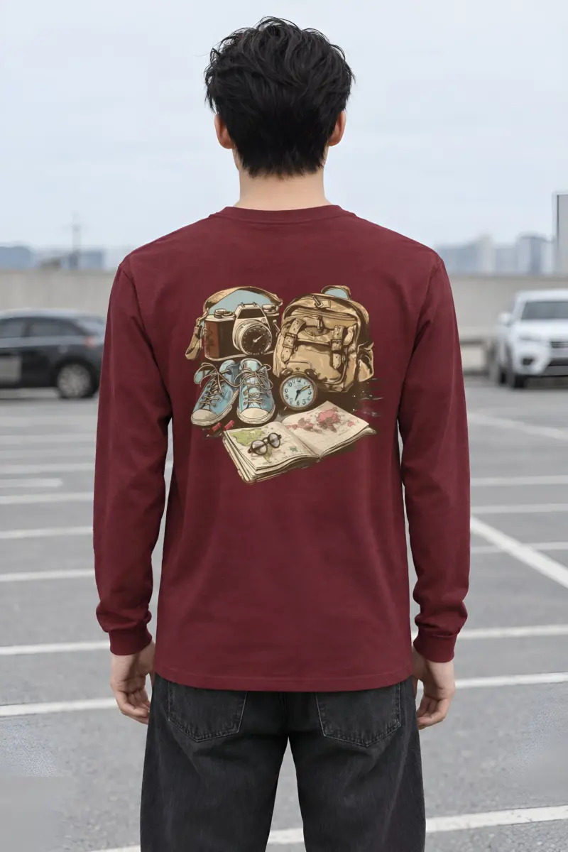 "Adventure Archive" Unisex Longsleeve T-shirt