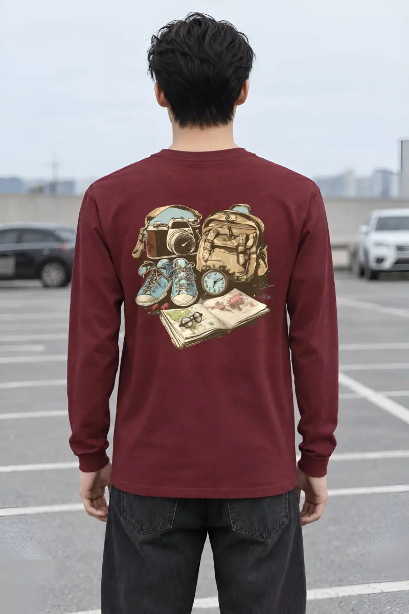 "Adventure Archive" Unisex Longsleeve T-shirt