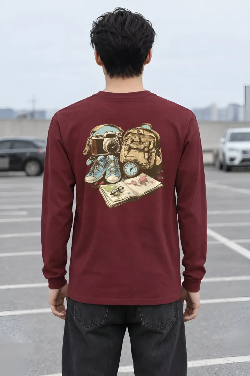 "Adventure Archive" Unisex Longsleeve T-shirt