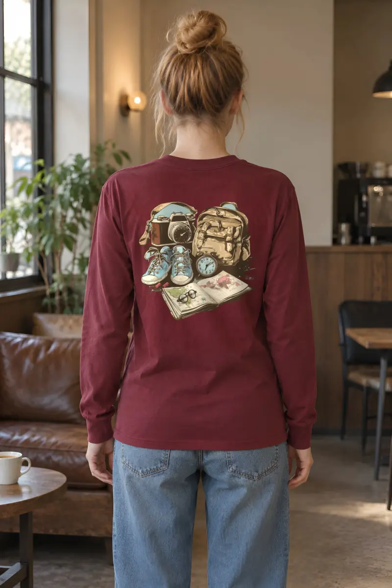 "Adventure Archive" Unisex Longsleeve T-shirt
